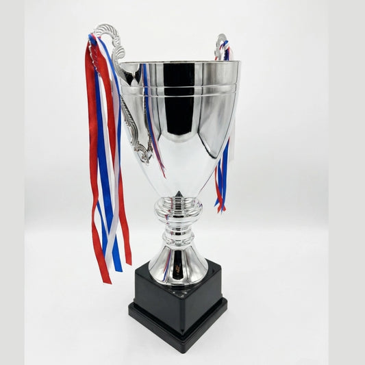 Copa Clásica Plateada con Asas