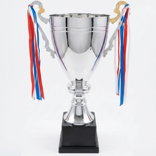 Copa Clásica Plateada con Asas