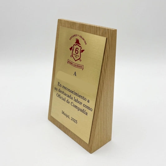 Cuña de madera
