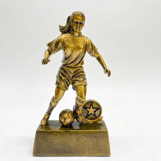 Futbolista Femenina Resina